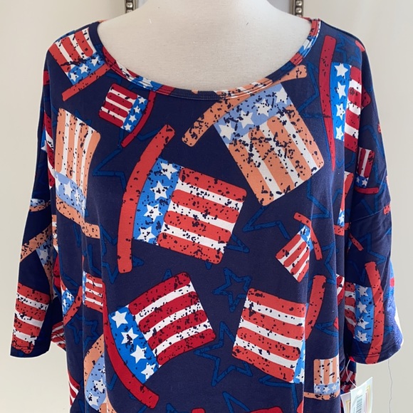 • Lularoe Irma Top • - Picture 2 of 5